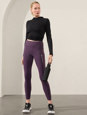 Athleta Size XS Rainier Tight Iris #487745 | eBay