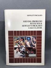 HP Solving Problems with your HP Calculator, April 1980 Printing, Excellent
