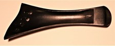 Violin EBONY HOLLOW Harp compensated Tailpiece 4/4 French Model black fret