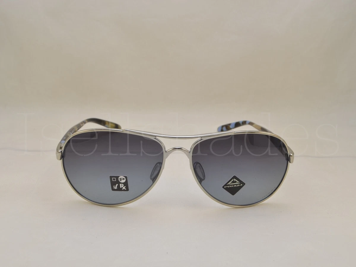 Tie Breaker Prizm Grey Gradient Lenses, Polished Chrome Frame Sunglasses