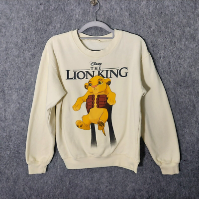 Disney The Lion King Sweatshirt XS XSmall Simba Rafiki Graphic