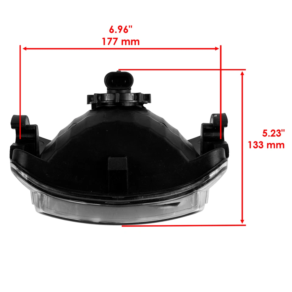 Conjunto de faros y bombilla para Honda Foreman 500 TRX500FE TRX500FM 4X4 2005-2019 Foto 2 de 4