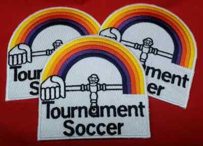Foosball Table Patch Tournament Soccer Foosball Shirt Men Rods Tornado Dynamo 