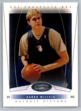 2004-05 Hoops Hot Prospects Detroit Pistons Baskeball Card #41 Darko Milicic