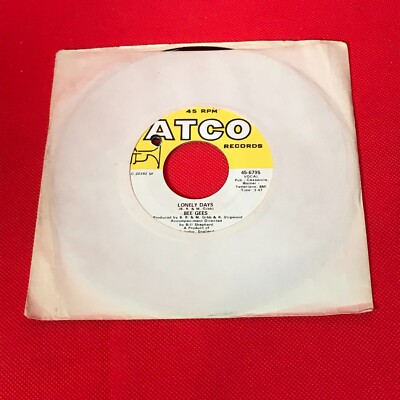 BEE GEES Lonely Days 1970 USA 7'' Vinyl single original 45 Barry Gibb