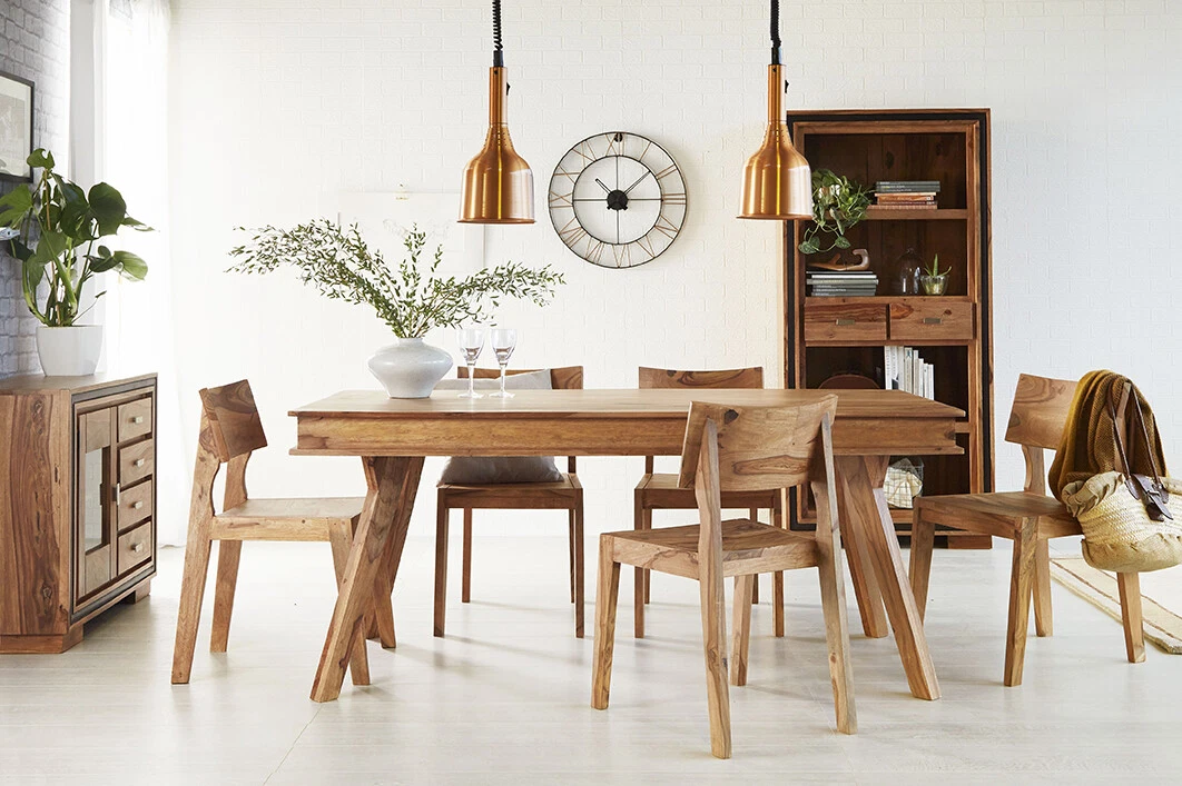 Sheesham wood dining bench online