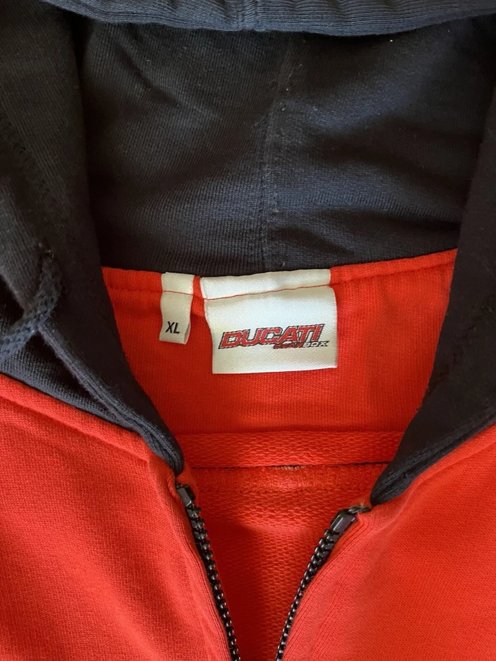 Ducati Gearbox Red Sweatshirt (XL) + Ducati Gearbox Red Black Long Sleeve (XL) - Image 4 of 4