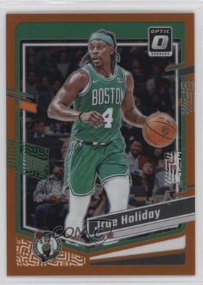 2023-24 Panini Donruss Optic Orange Prizm 75/199 Jrue Holiday #117 14mf