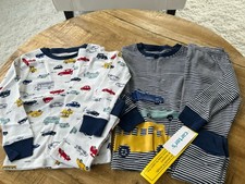 NWT Carter  s Sz 3T Pajamas Cars 4 Pcs Set 100 Cotton Long Sleeve NEW