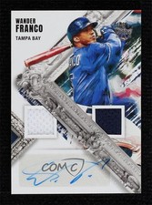 2022 Panini Diamond Kings DK Material Signatures Wander Franco #DMS-WF Auto x3x
