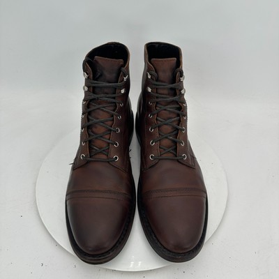 Thursday Everyday Men Size 12 Brown Leather Cap Toe Ankle  display picture 2