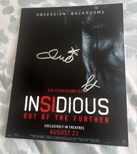 Insidious Out Of The Further Signed 8x10 Photo x2 Charli Penton, Island Austin