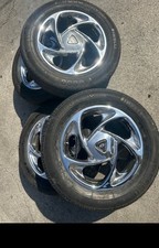 Vtg Rare Delgado Premium Alloy Pirelli Wheels Set Of 4