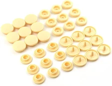 20 Sets T5 Resin Plastic Snaps Buttons Snap Fasteners Press Studs for Clothing D