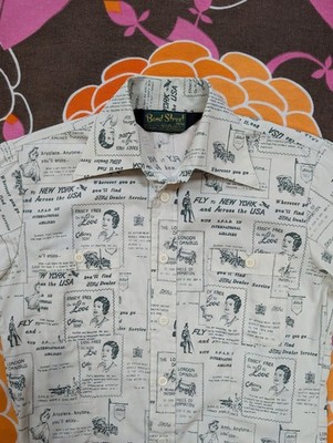 Vintage 70er Jahre Bond Street Neuheit Zeitung Werbung Print Jacke