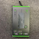 Razer USB C Dock - 11-in-1 Multiport Adapter (Black) New Sealed!