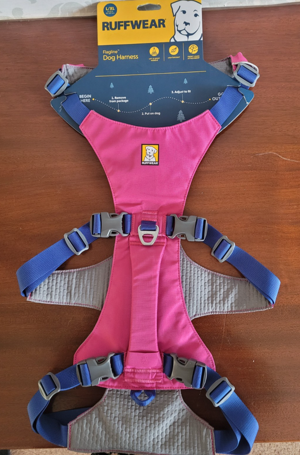 Ruffwear Front Range Harness - Dog Walking Harness - Red - Small - Unisex - Image 12