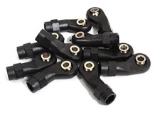 M4 Size Angled 26mm Length Ball Ends Type Tie Rod Ends, w/ 3mm Ball Links #C3001