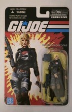 GI JOE  VORONA  FEMALE  MOC MOSC FSS 6.0 COLLECTORS CLUB Exclusive Covert Ops