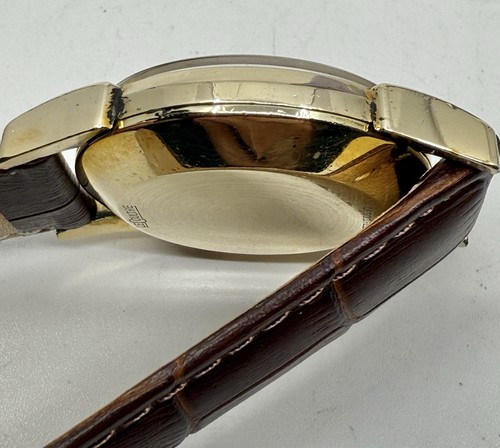 Sveglia da polso Jaeger Lecoultre Memovox con ottimo quadrante smoking panda funzionante bene - Foto 6 di 12