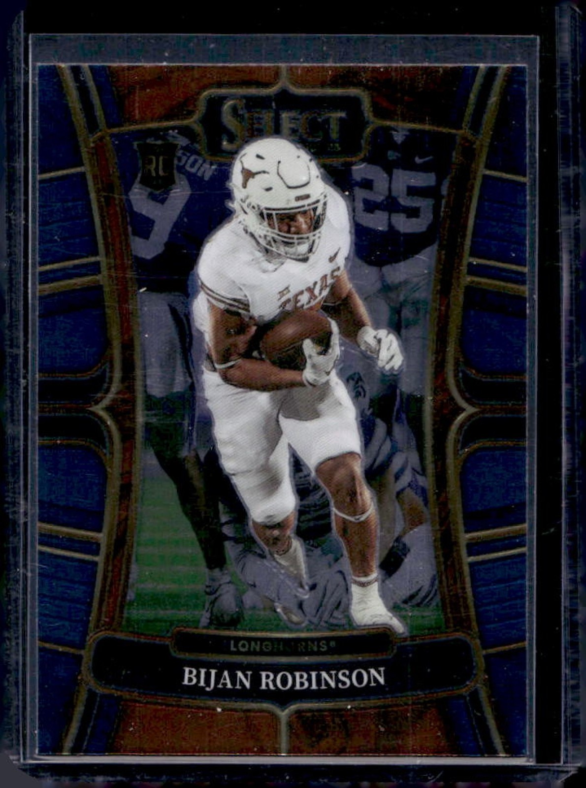 2023 Select Draft Picks Bijan Robinson Blue Retail Rookie RC #9 Longhorns