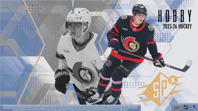 2025-26 Upper Deck SPx Hockey Hobby Box | eBay