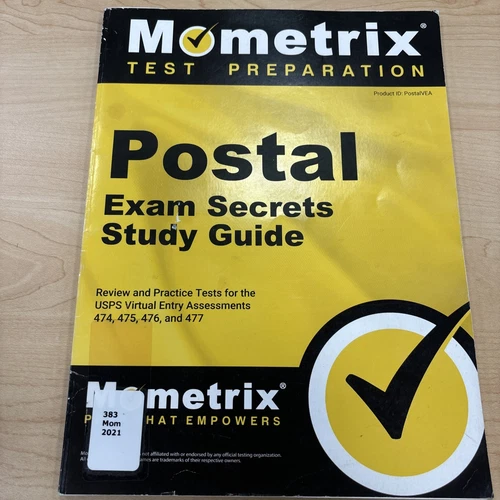 Postal Exam Secrets Study Guide : Review and Practice Tests for the Usps Virtual