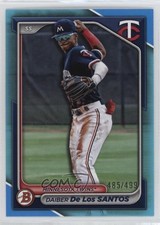 2024 Bowman Draft Sky Blue 485/499 Daiber De Los Santos #BD-105 14md