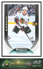 2020-21 Parkhurst #306 Lucas Carlsson RC - Chicago Blackhawks
