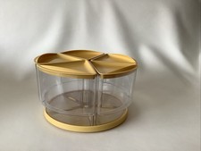 Vintage Rubbermaid Lazy Susan Set Turntable Storage EUC