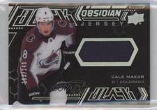 2020-21 SPx UD Black Obsidian Jersey 193/249 Cale Makar #OJ-MA t3w