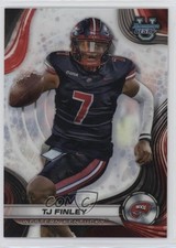 2024 Bowman U White Refractor 3/5 TJ Finley #63 1gt6