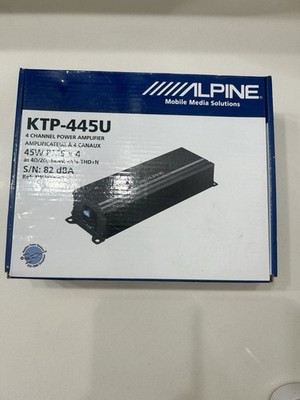 Alpine KTP-445U 4 Channel 45W Power Pack Car Amplifier