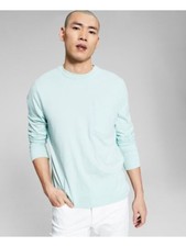 AND NOW THIS Mens Aqua Shirt XXL