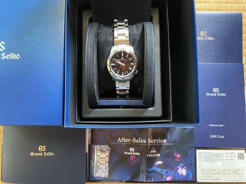 Grand Seiko Sport SBGN029 39 mm Blue Dial