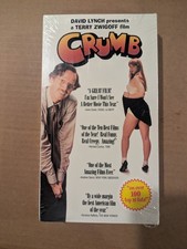 David Lynch Presents A Terry's Zwigoff Film "Crumb" VHS Brand New Factory Sealed