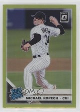 2019 Panini Donruss Optic Rated Rookies Lime Green Prizm Michael Kopech #46 y0i
