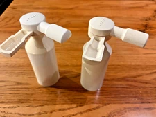 One Handed Peppergun salt grinder salt mill by Tom David- MCM, hard to find