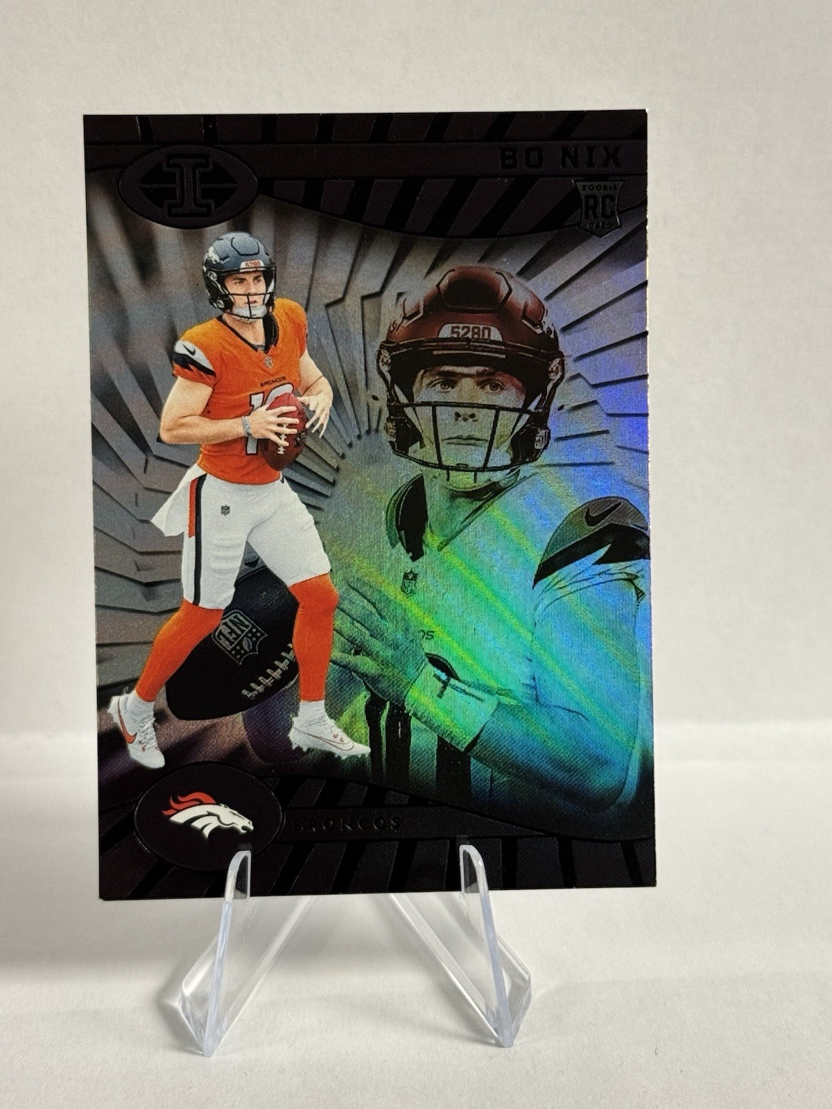 2024 Panini Illusions - ROOKIE Bo Nix #22 Denver Broncos