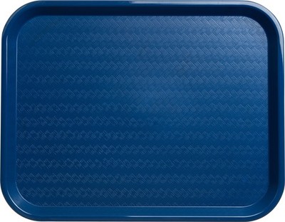Carlisle FoodService Products Cafe Fast Food Cafeteria Tray with Patterned Su...