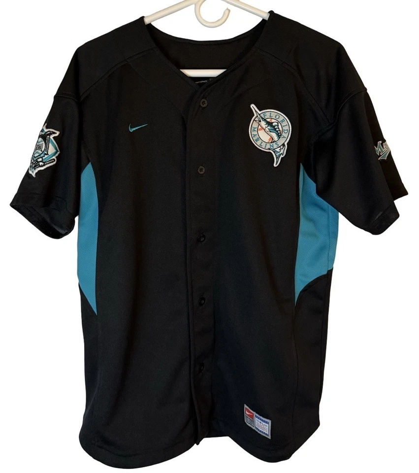 Nike #24 Miguel Cabrera MLB Florida Marlins All-Star Game Jersey Black Youth XL - Image 2 of 4