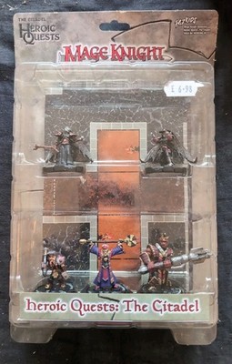 WizKids Mage Knight Dungeons Heroic Quests - The Citadel Miniatures Set N541