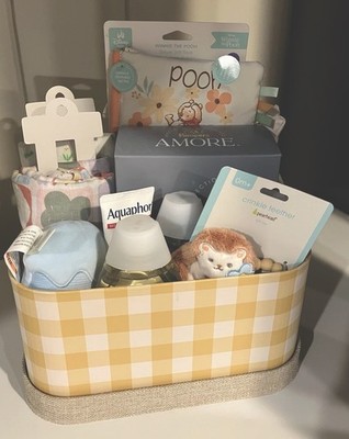 New Baby Gift Set - Diapers, Blankets, Toys,