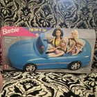 Barbie Blue Car Vehicle Seats 4 Dolls Vintage with Seat Belts