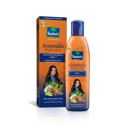 Parachute Advansed Ayurvedic Coconut Hair Oil for Hair Growth 300ml