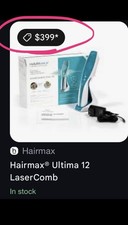 HairMax Ultima 12 Laser Comb Hair Regrowth Treatment MSRP 440