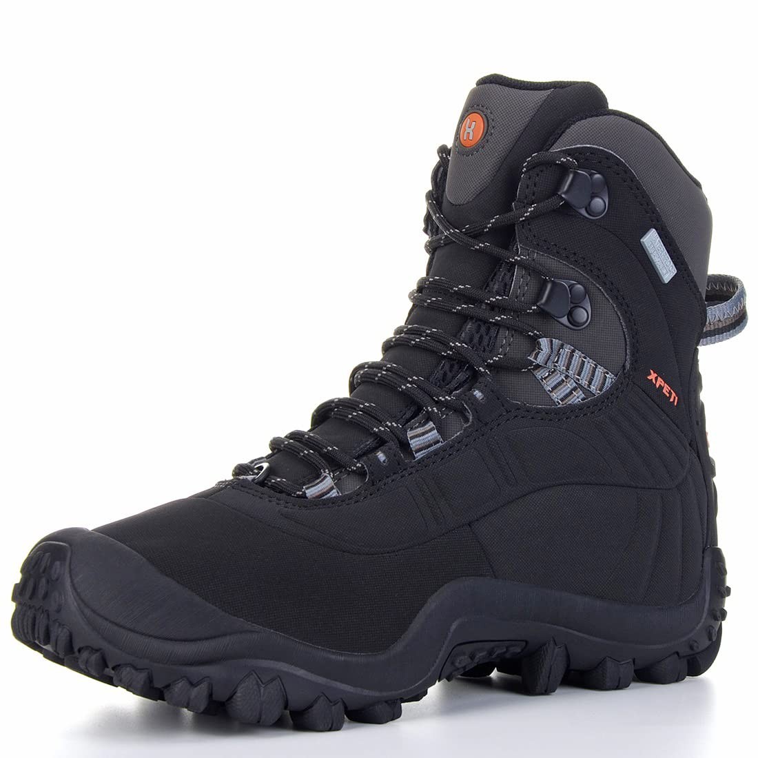 Men's Thermator Waterproof Mid-Rise Hiking Boots for Outdoor Trekking