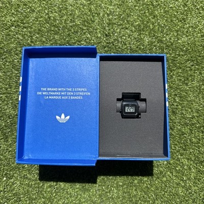 Adidas Digital Two RING MP Watch Black Stainless Steel KM4161 Limited Edition