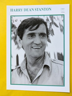 HARRY DEAN STANTON / Filmstar - Sammelkarte