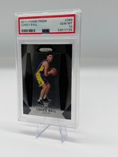 2017-18 Panini Prizm Lonzo Ball #289 Rookie Card (RC) Base PSA 10. rookie card picture